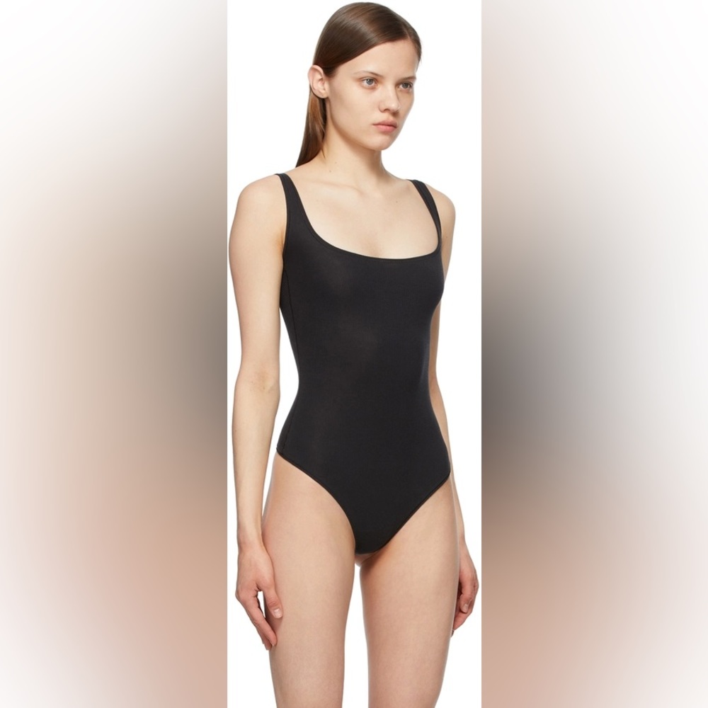 Skims cotton rib bodysuit